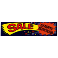 Sale Genuine Reductions Poster