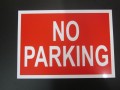NO PARKING