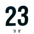 Table Numbers 1-25