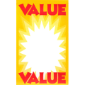 Shelf Talkers 'Value'