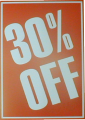 A3 celloglazed card ( 30 % off)
