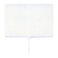 Food Ticket (White - Heat Resistant Spiked) 65x51mm