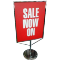 Chrome Frame Stand 700x500mm